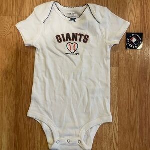 Giants Baby Onesie ⚾️